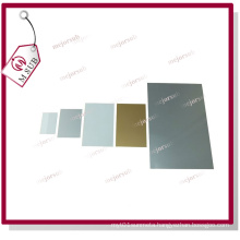 Sublimation Printable Metal Sheet in Sliver and Gold